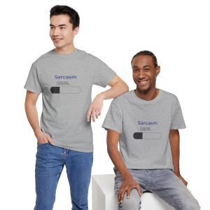 Sarcasm Loading T-Shirt | Funny Loading Bar Graphic Tee