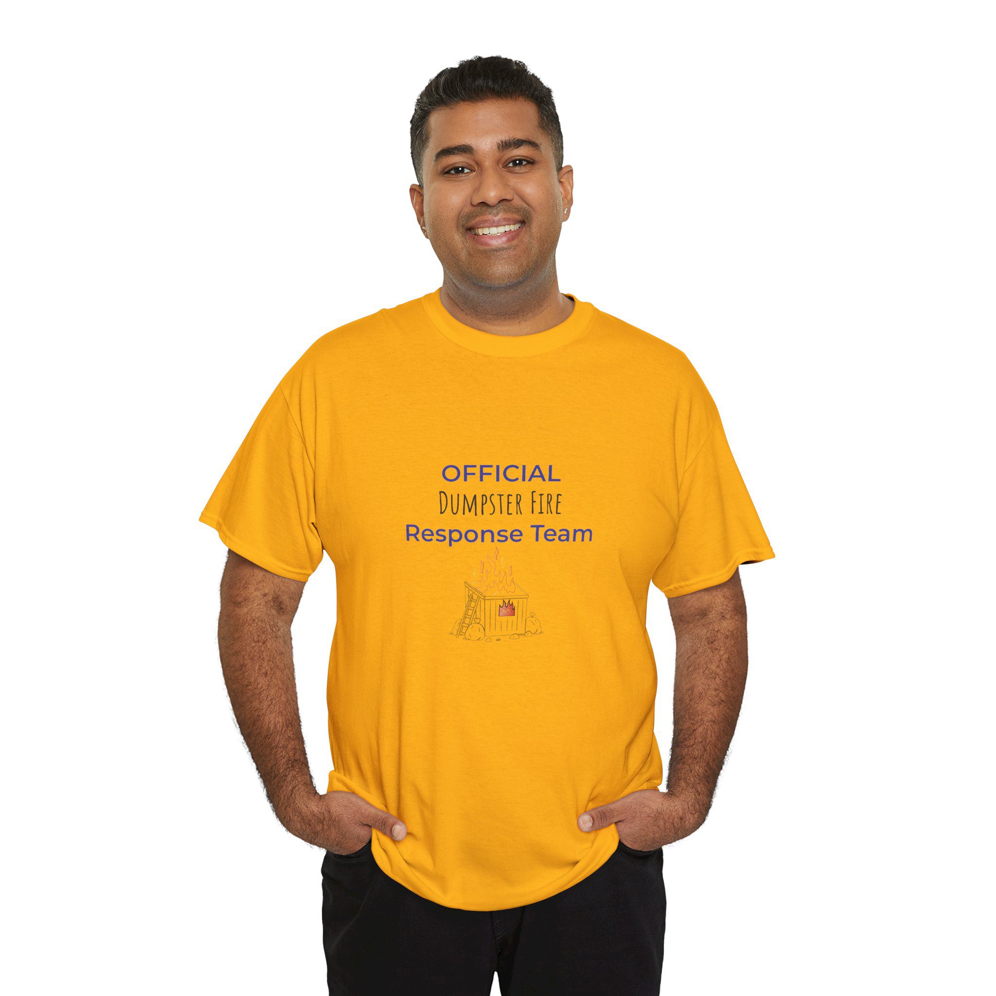 Dumpster Fire Response Team T-Shirt | Humorous Graphic Tee - Image 2