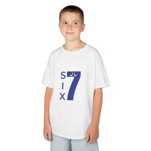 Kids "Six Seven" Eye Roll Tee | Tween Phrase Graphic T-Shirt
