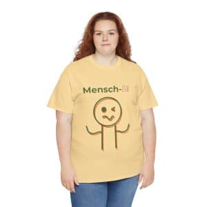 Mensch-ish Funny Jewish Tee | Sarcastic Jewish Humor Gift