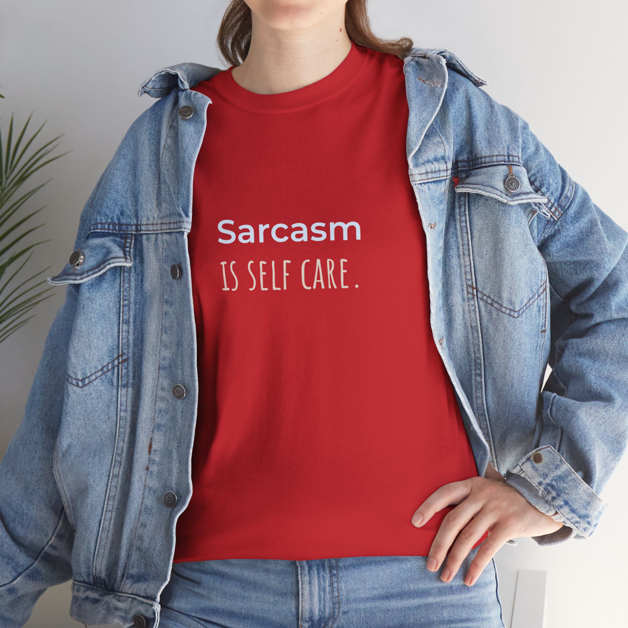 Sarcasm Is Self Care Tee - Image 5
