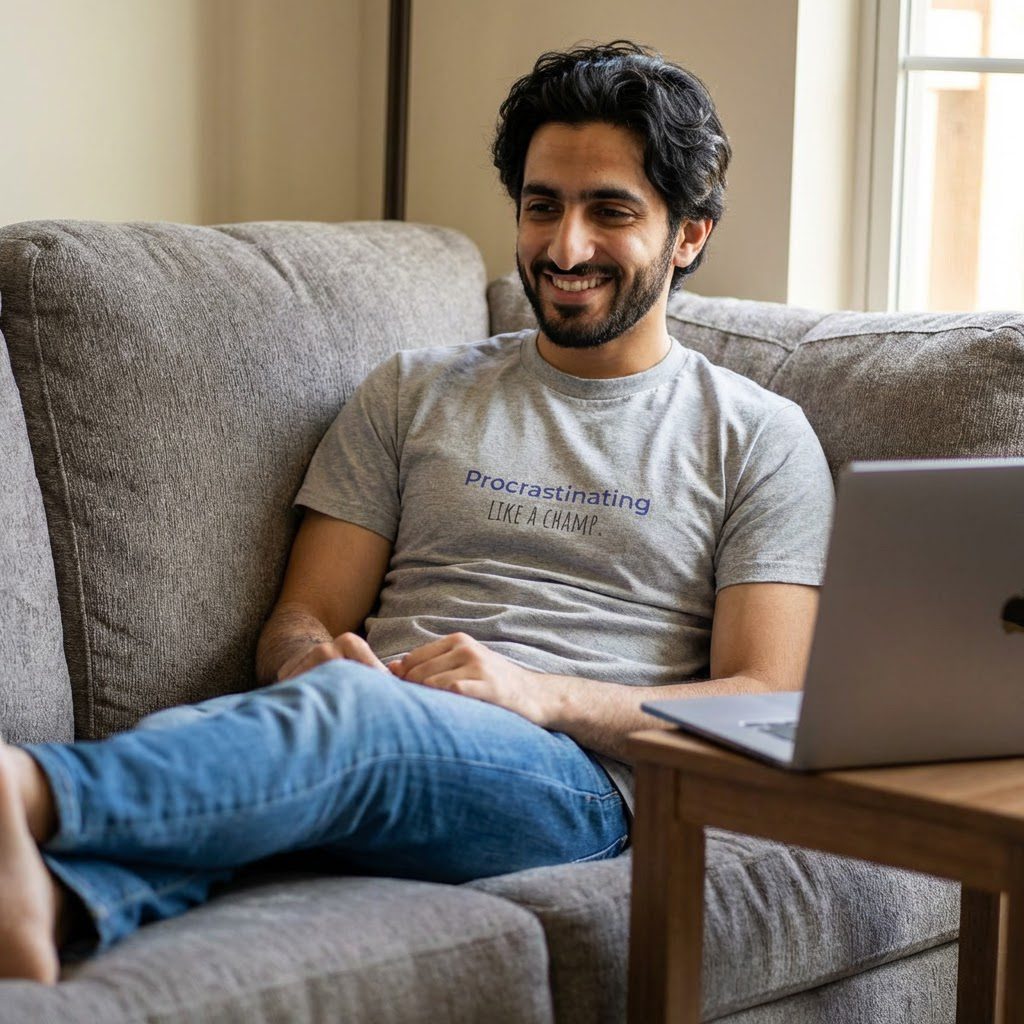 Procrastinating Like a Champ T-Shirt