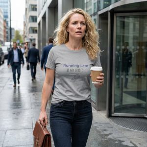 Running Late Is My Cardio Graphic Tee