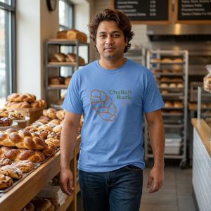 "Challah Back Expert" Funny Jewish Tee