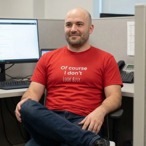 Of Course I Don't Look Busy Sarcastic T-Shirt