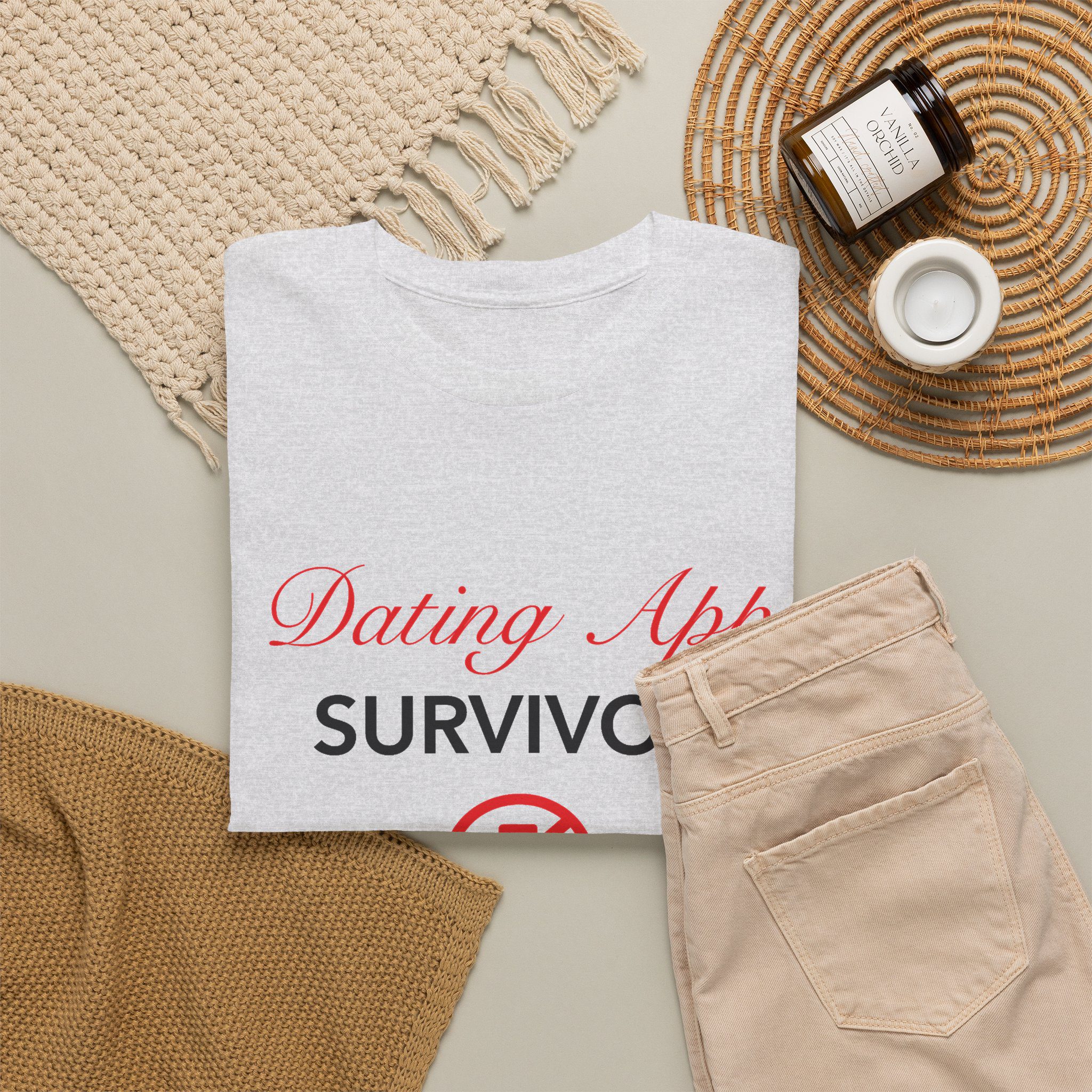 Dating App Survivor T-Shirt - Image 9