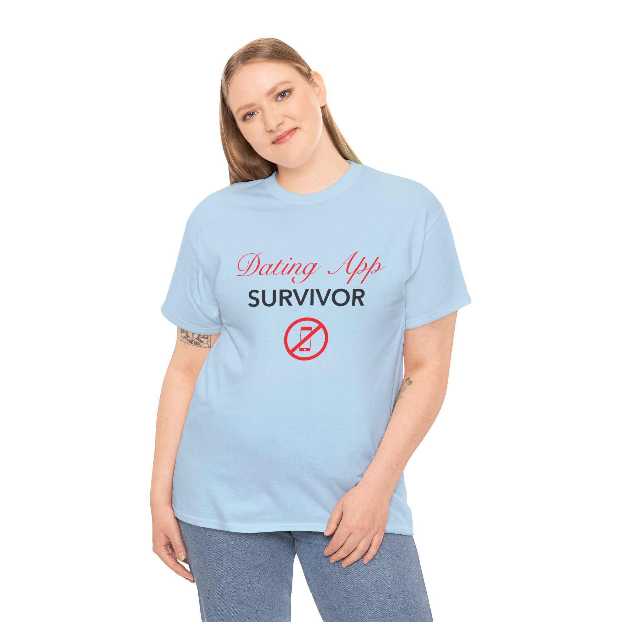 Dating App Survivor T-Shirt - Image 6