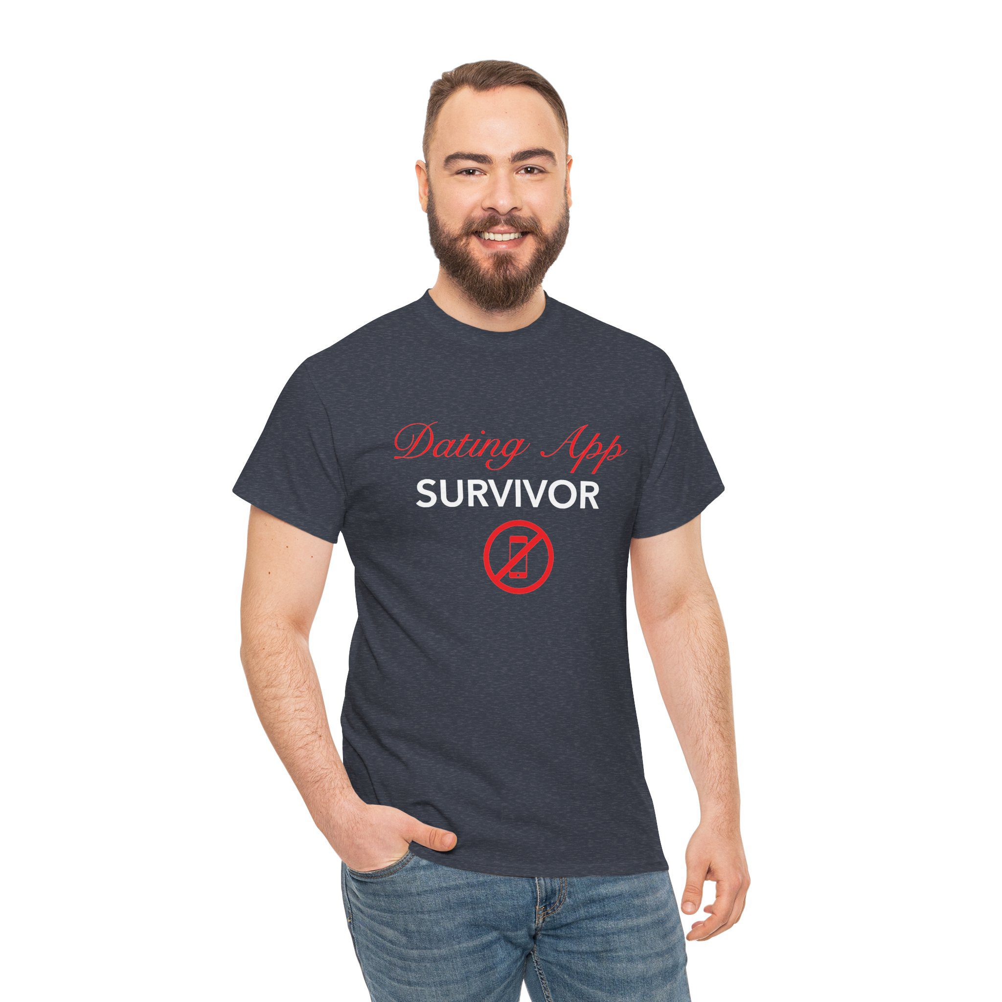 Dating App Survivor T-Shirt - Image 5