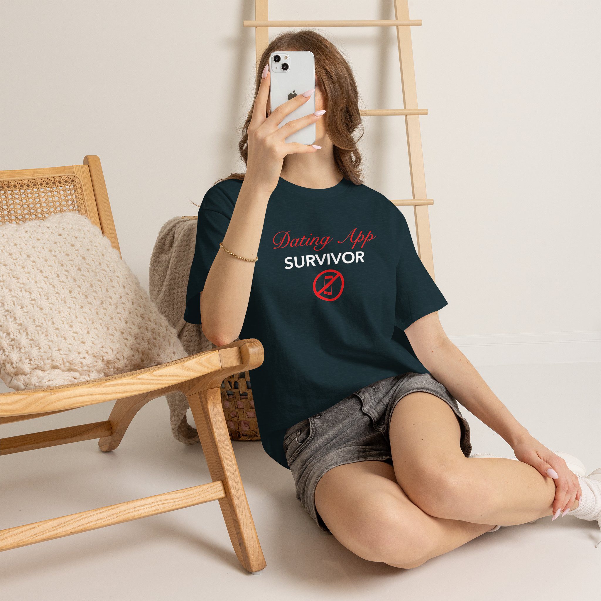 Dating App Survivor T-Shirt - Image 11