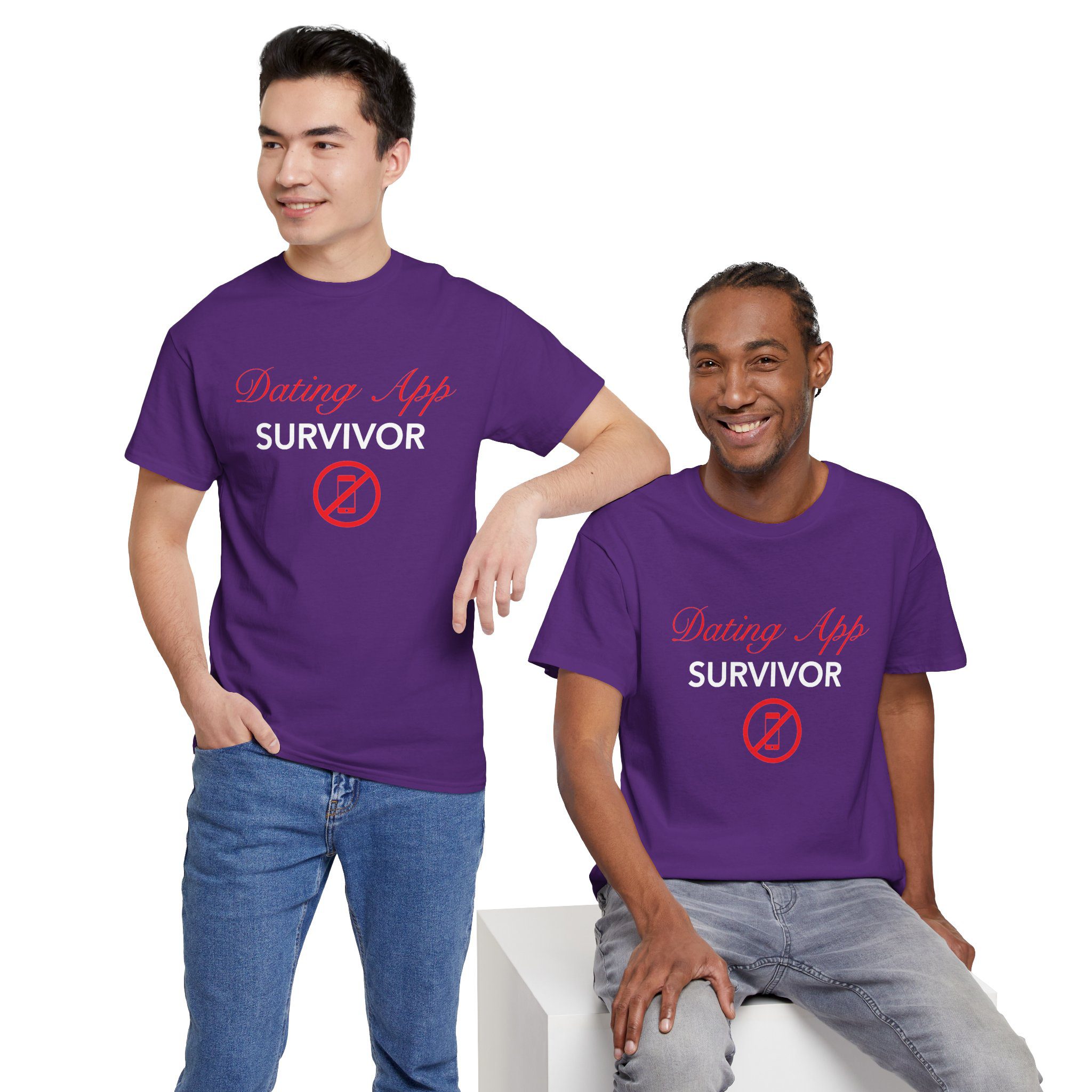 Dating App Survivor T-Shirt - Image 7