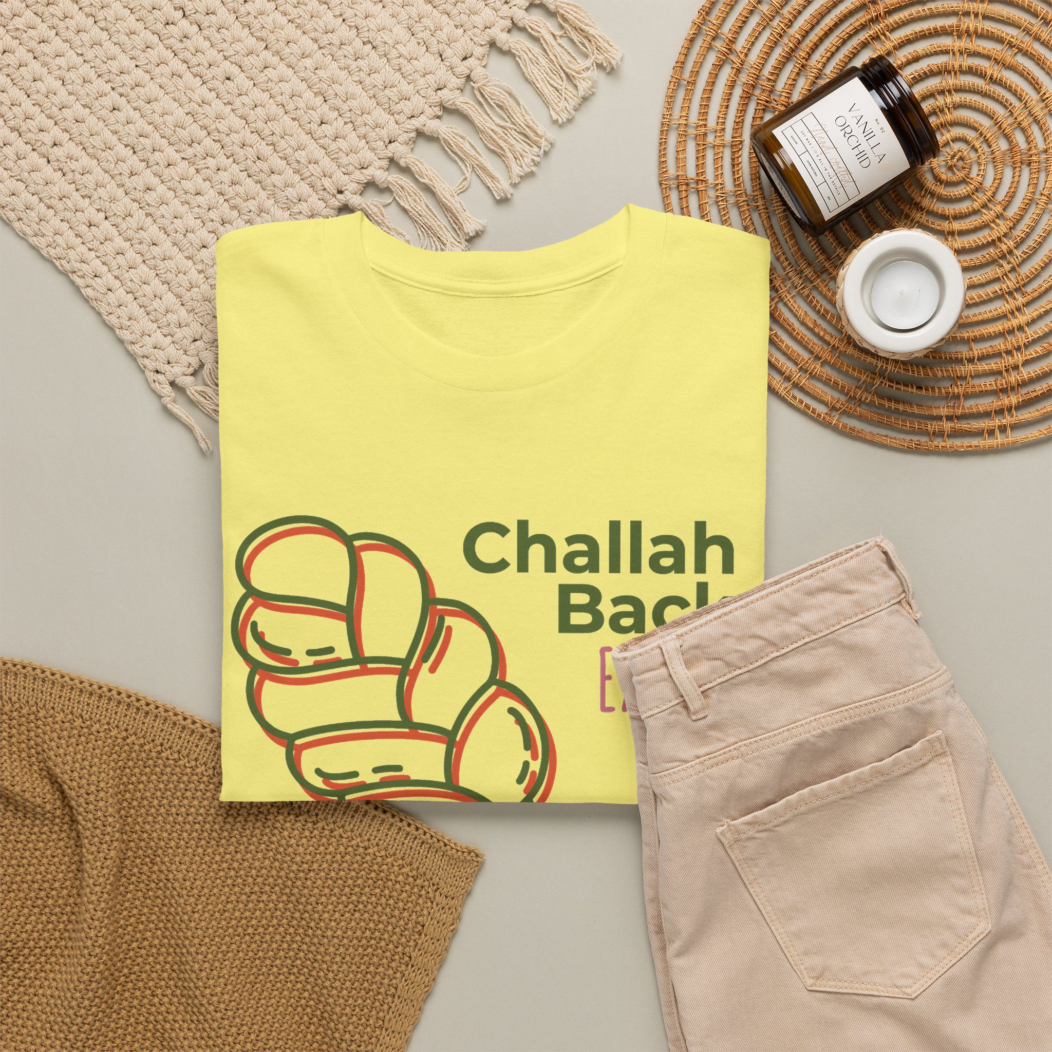 "Challah Back Expert" Funny Jewish Tee - Image 6