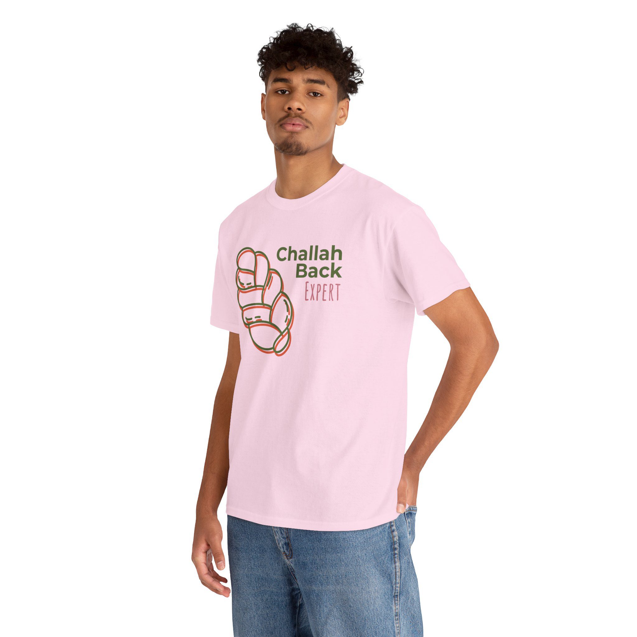 "Challah Back Expert" Funny Jewish Tee - Image 8