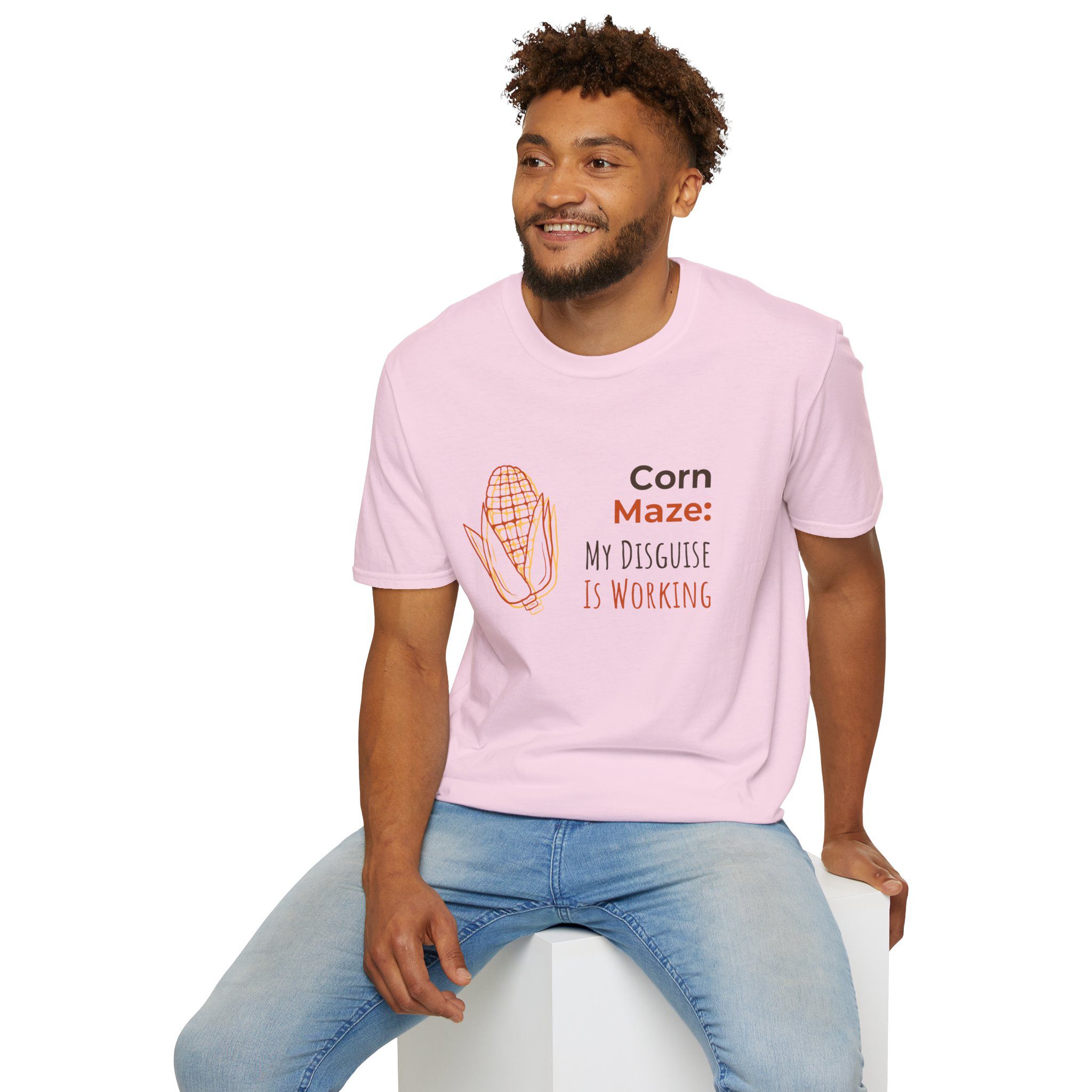 Corn Maze T‑Shirt – “My Disguise Is Working” Fall Harvest Tee - Image 10