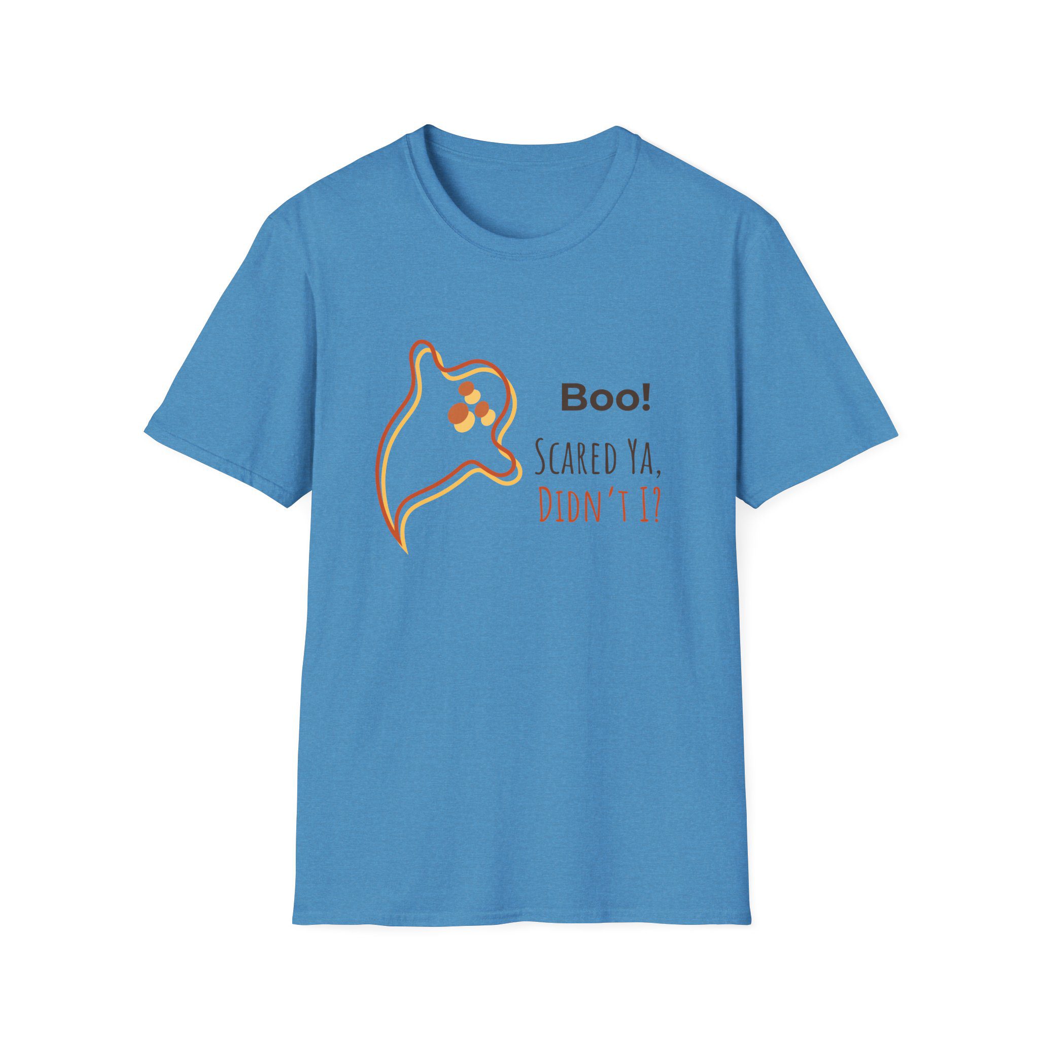 Halloween Ghost Tee — “Boo! Scared Ya, Didn’t I?” - Image 7